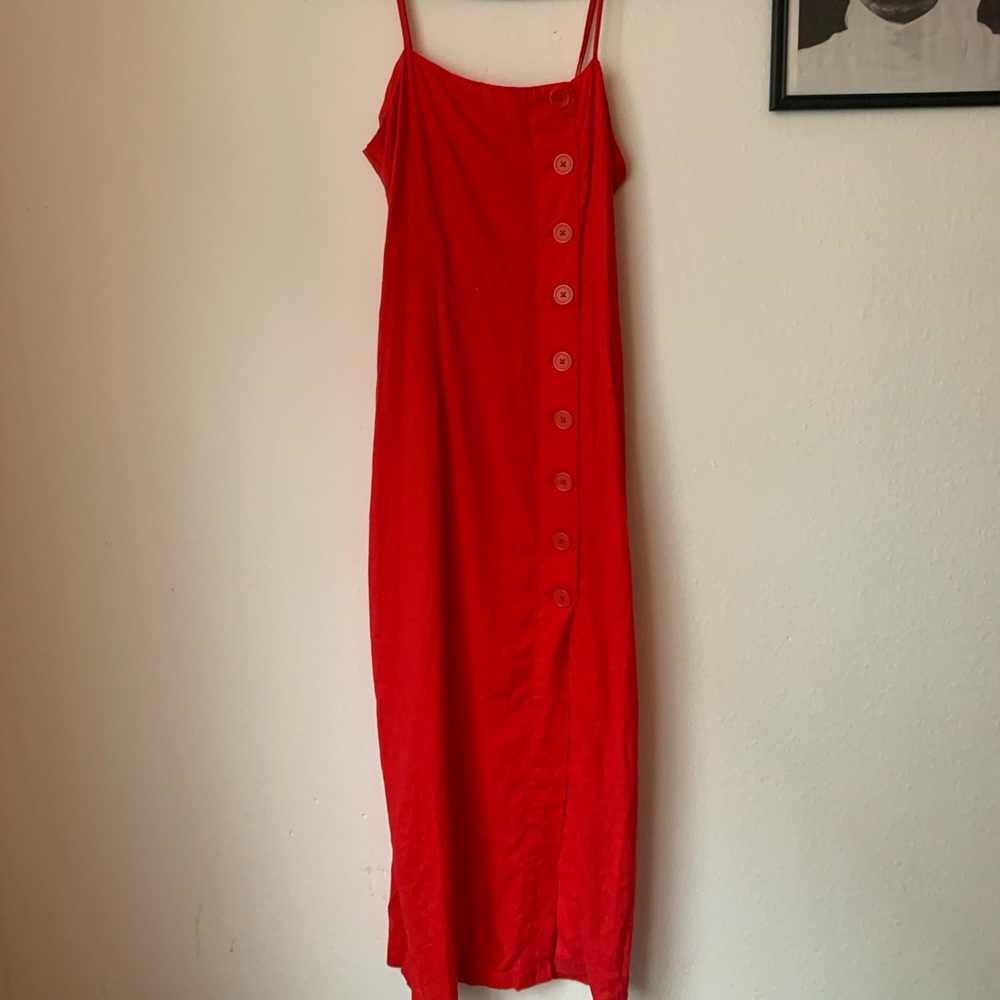 UO Long strappy dress